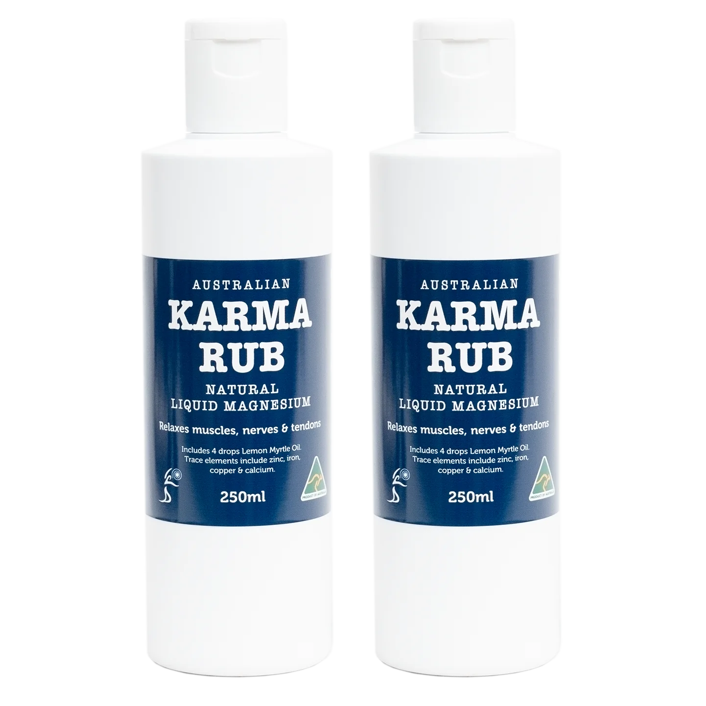 2 x 250ml Karma Rub Magnesium