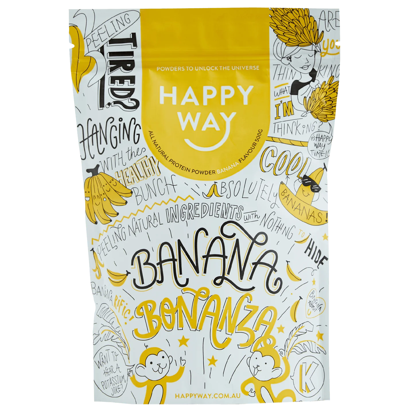 Banana Bonanza Whey Protein Powder - 500g