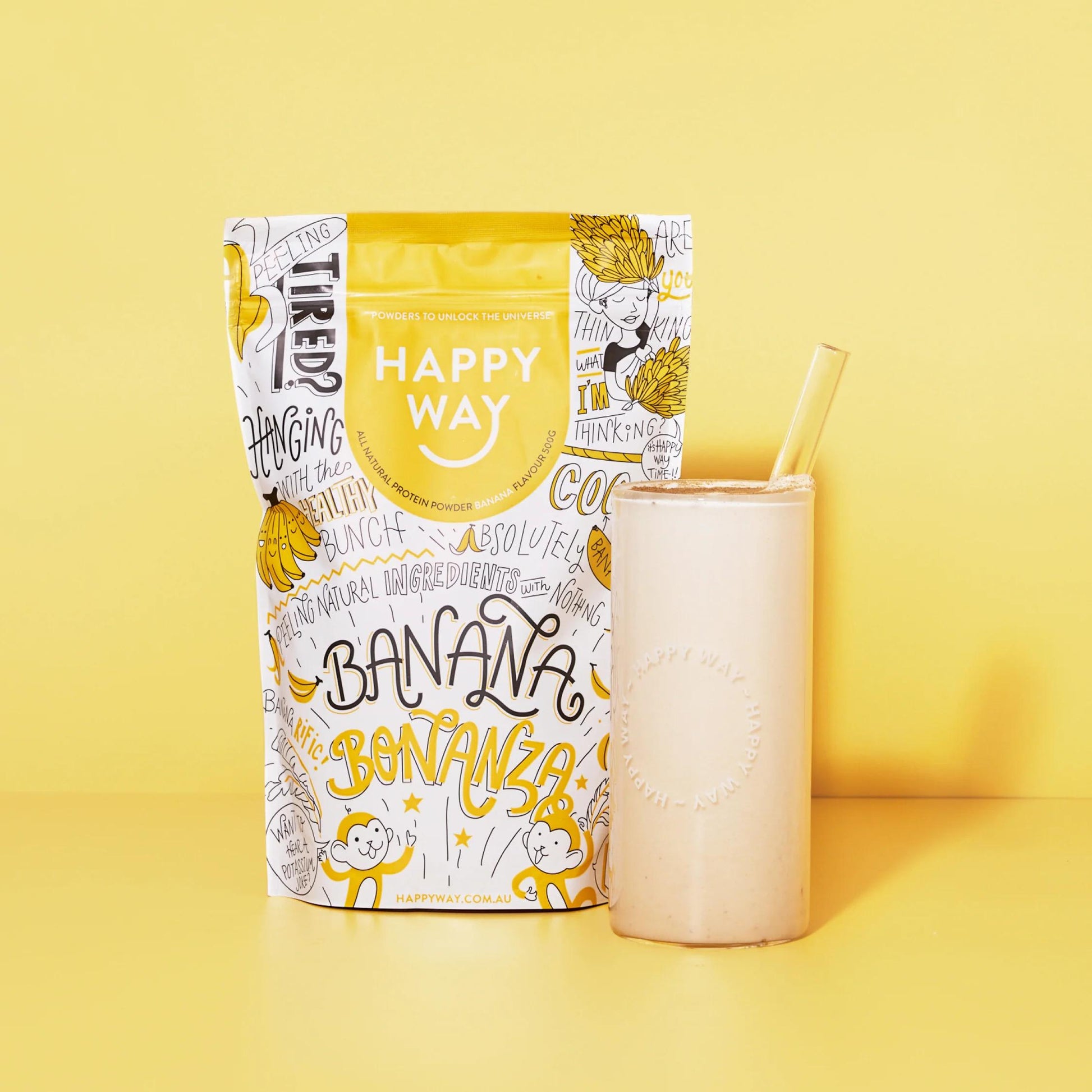 Banana Bonanza Whey Protein Powder - 500g