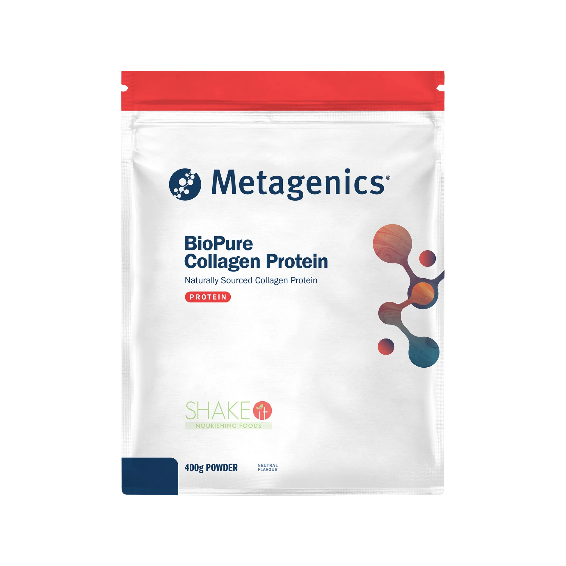 BioPure Collagen Protein Neutral 400g Powder
