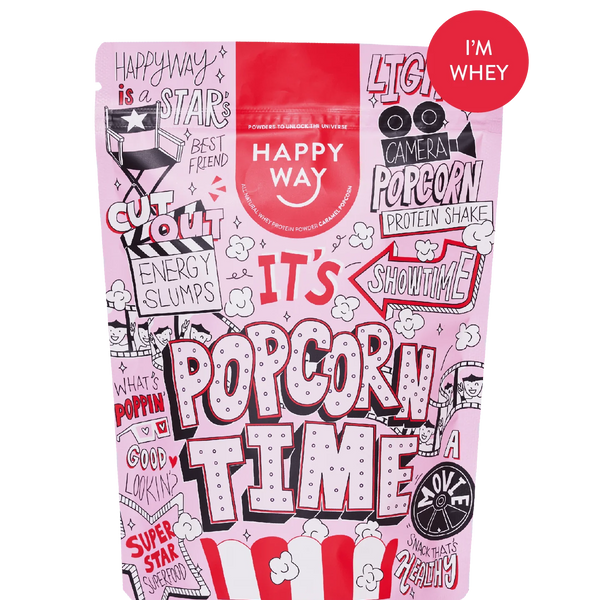Caramel Popcorn Whey Protein Powder - 500g