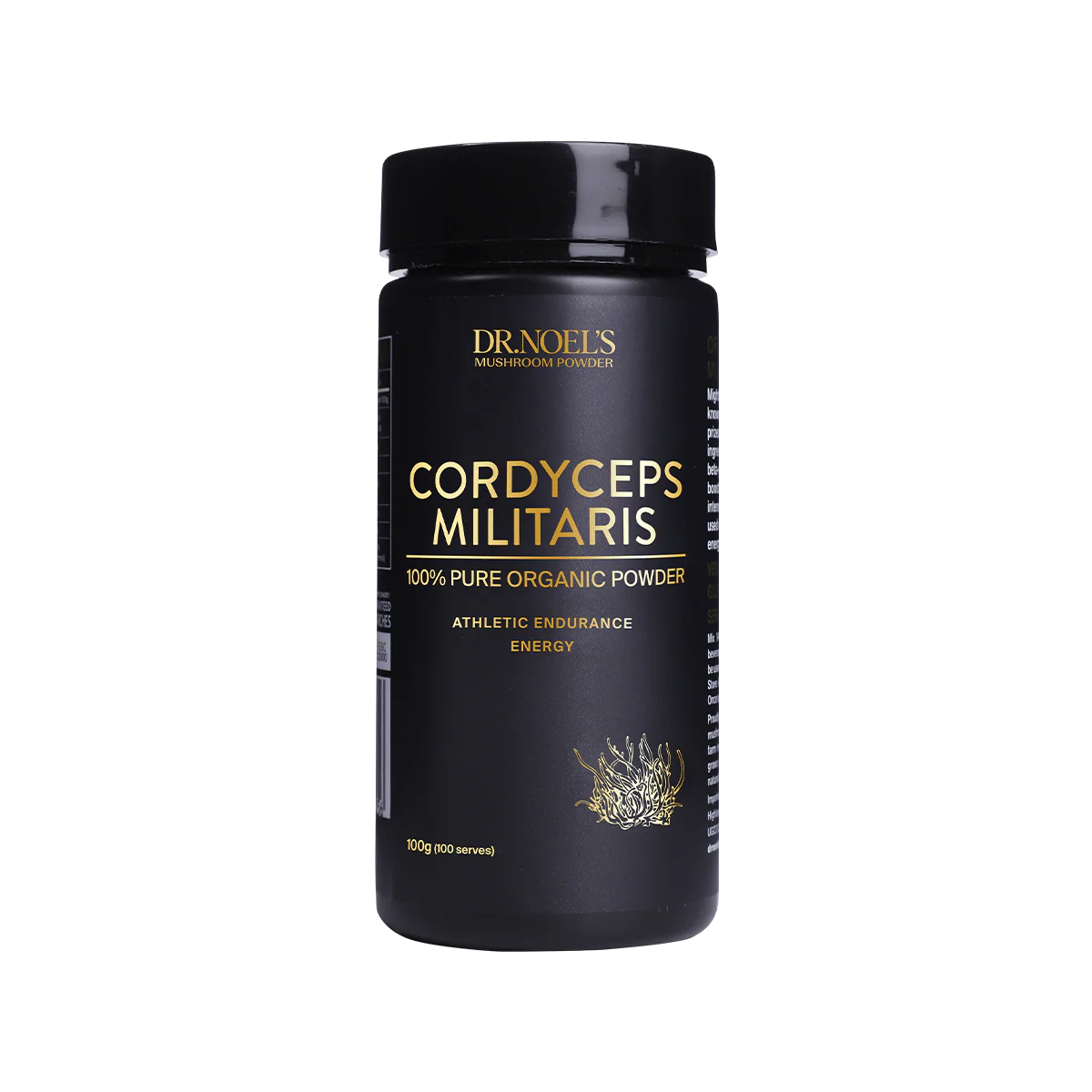 Concentrated Organic Cordyceps Militaris Mushroom Powder