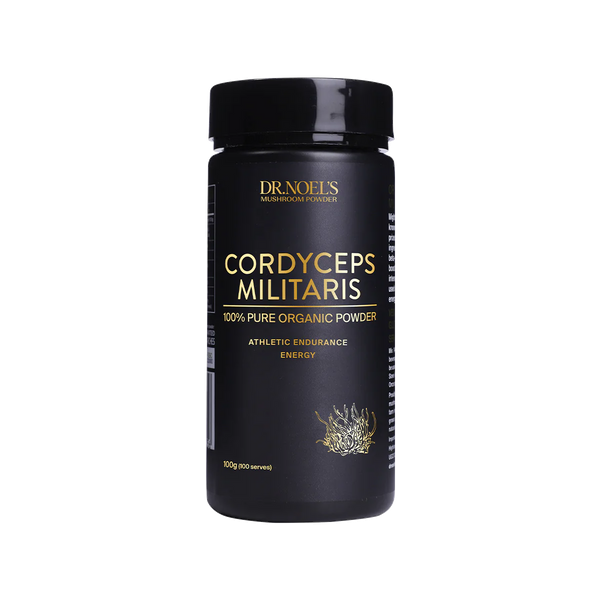 Concentrated Organic Cordyceps Militaris Mushroom Powder