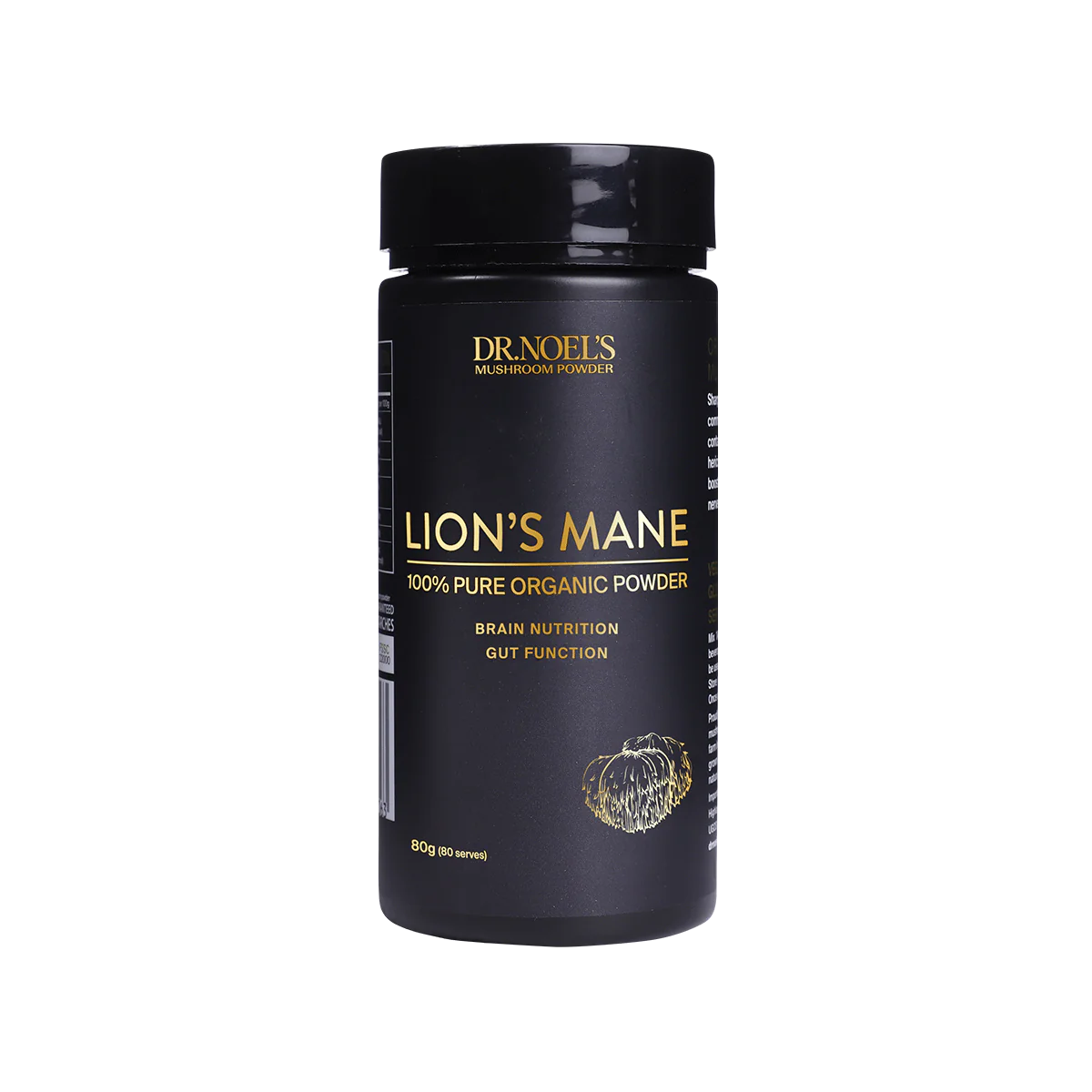 Concentrated Organic Lion's Mane Mushroom Powder