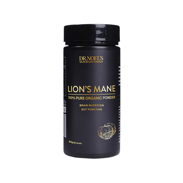 Concentrated Organic Lion's Mane Mushroom Powder