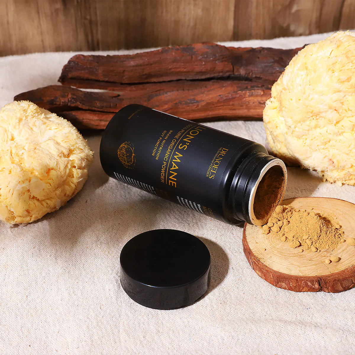Concentrated Organic Lion's Mane Mushroom Powder