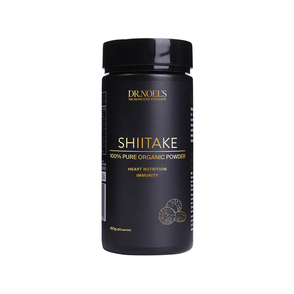 Concentrated Organic Shiitake Mushroom Powder