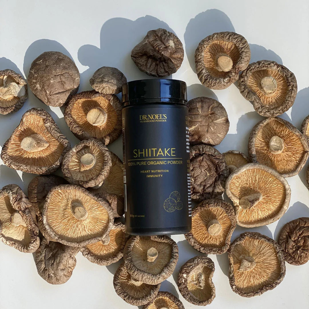 Concentrated Organic Shiitake Mushroom Powder