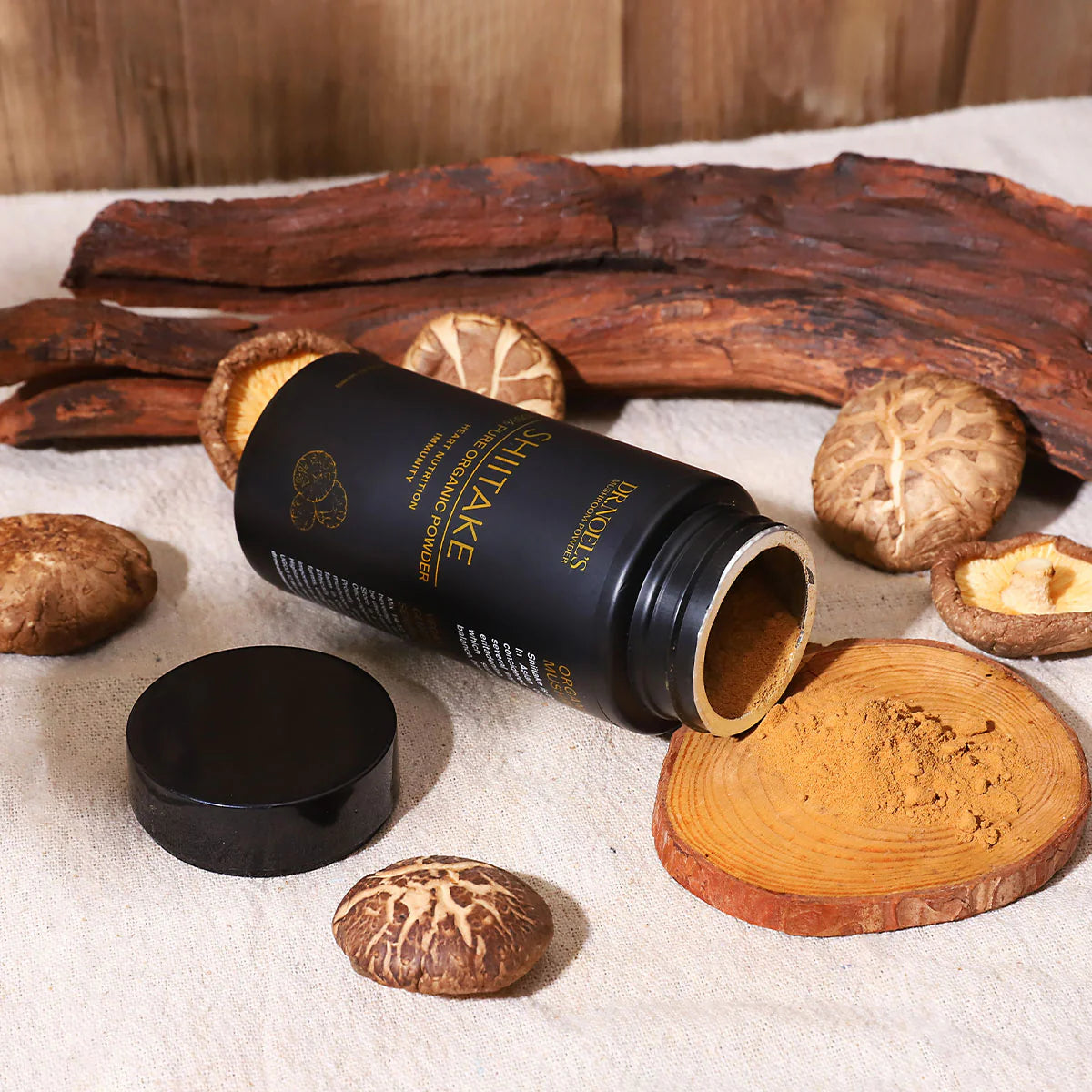 Concentrated Organic Shiitake Mushroom Powder