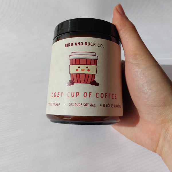 Cozy Cup Of Coffee Candle