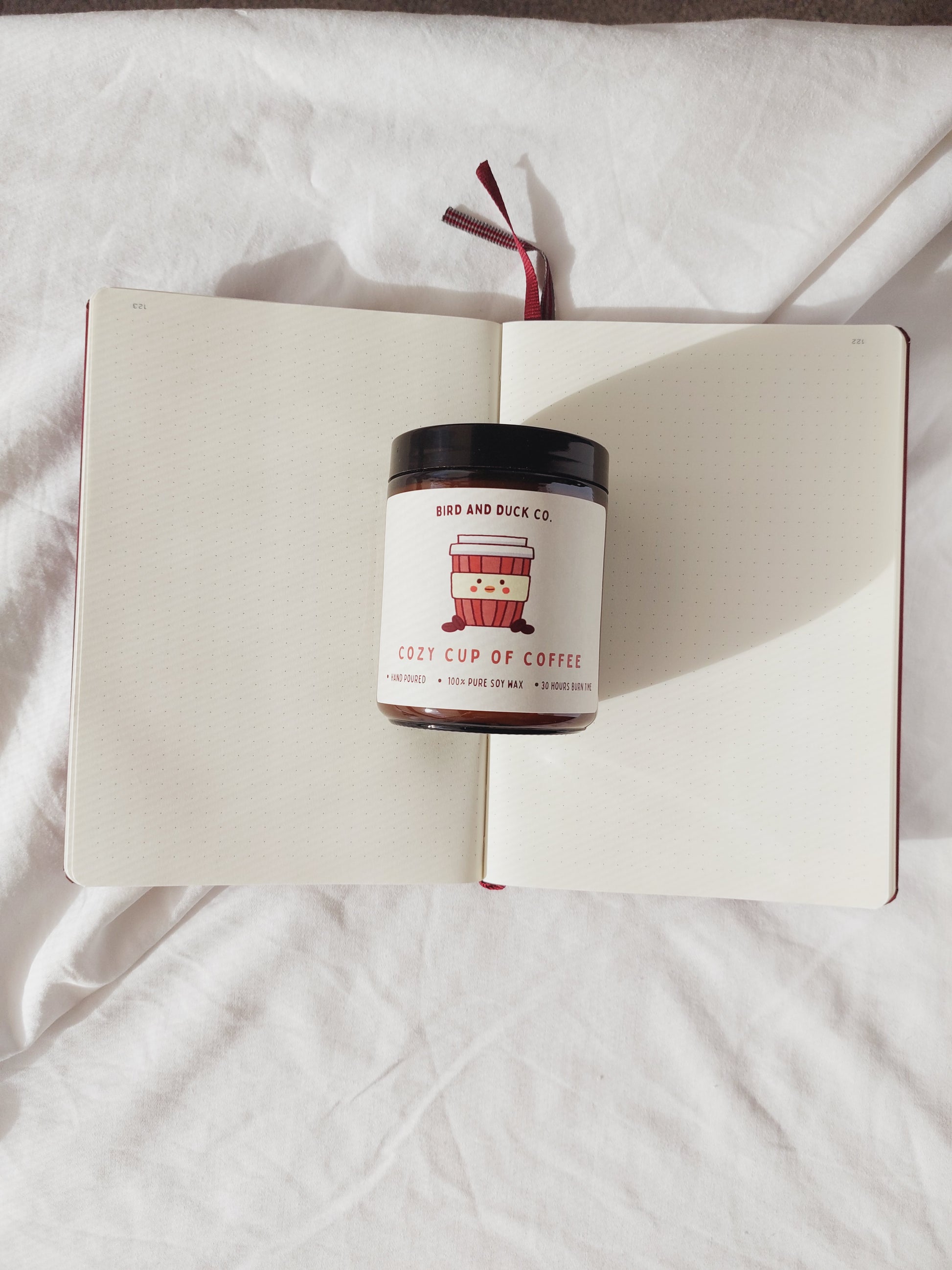 Cozy Cup Of Coffee Candle