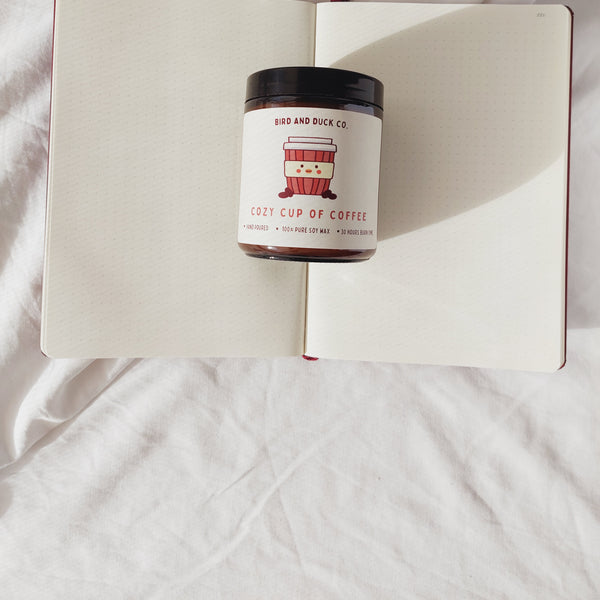 Cozy Cup Of Coffee Candle
