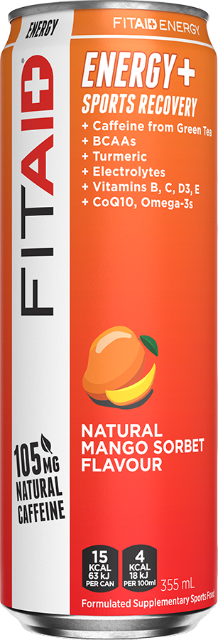Fitaid Energy - Clean Caffeine from Green Tea + BCAAs + Electrolytes