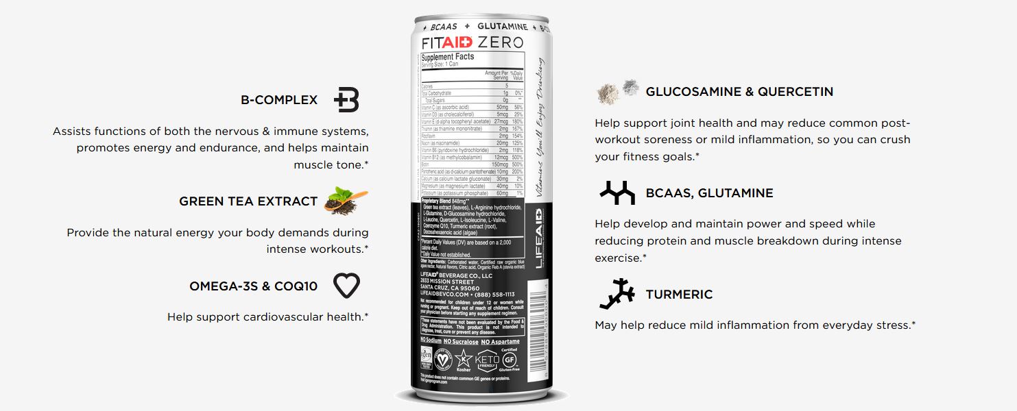 Fitaid Zero (Citrus Medley) Sport Recovery