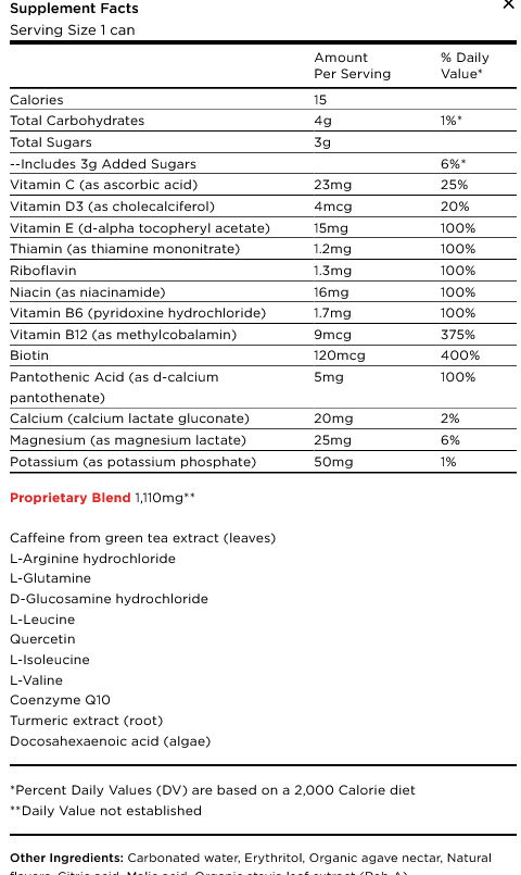 Fitaid (Blackberry Pineapple) Energy + Sport Recovery