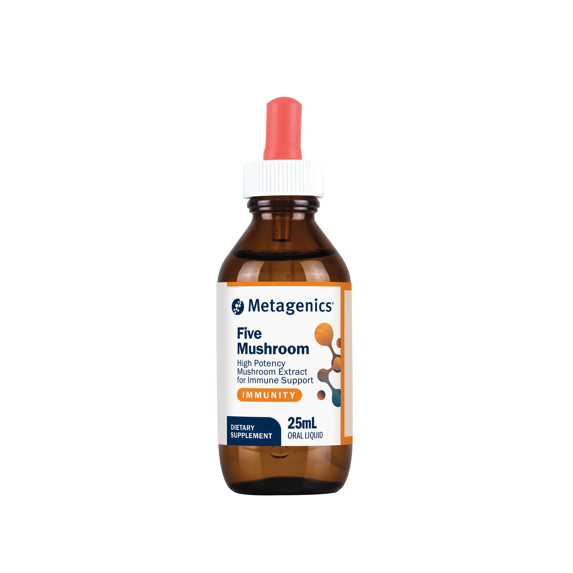 Metagenics Five Mushroom Extract 25 mL liquid