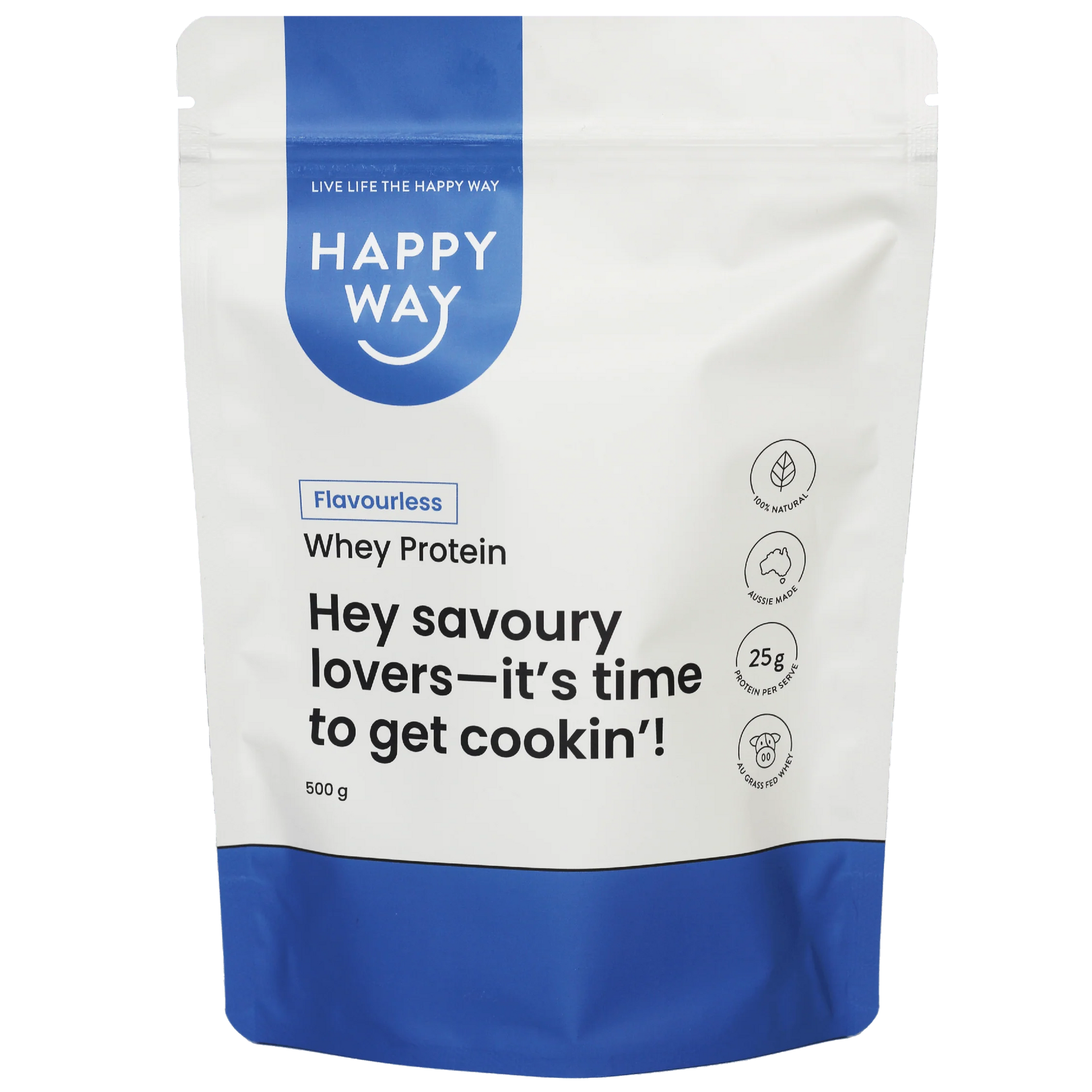 Flavourless Whey Protein Powder - 500g