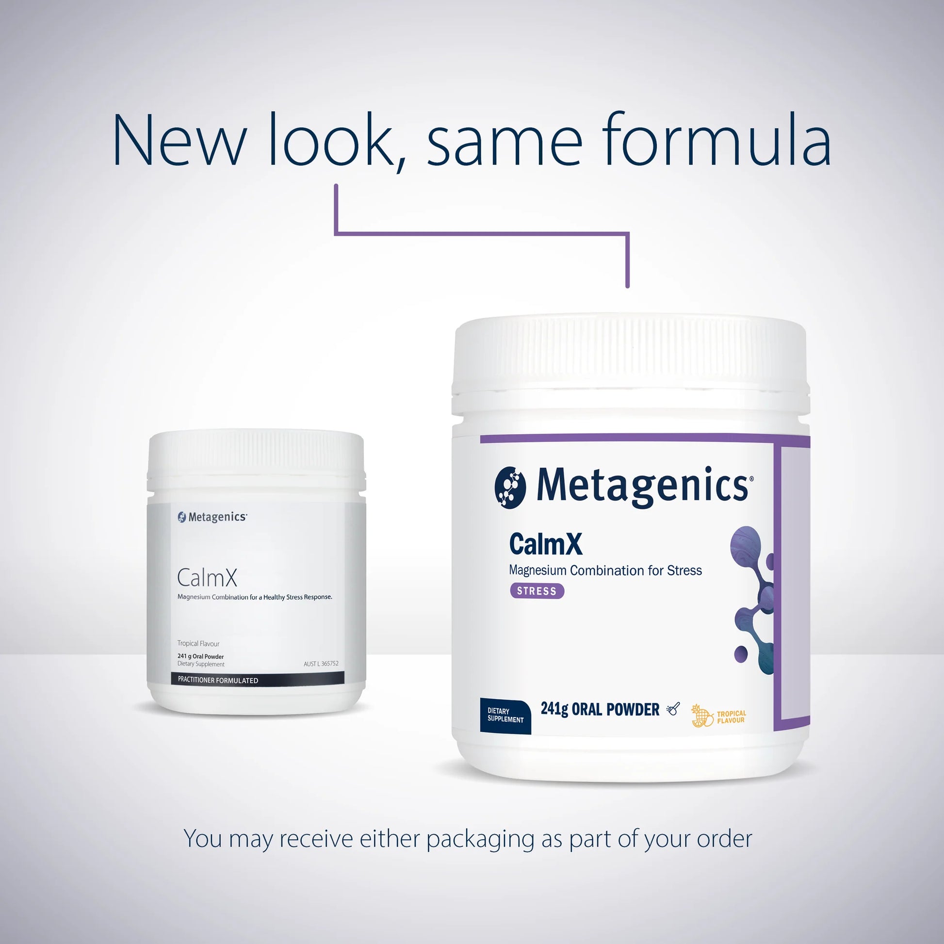 Metagenics CalmX Tropical Powder - 241g
