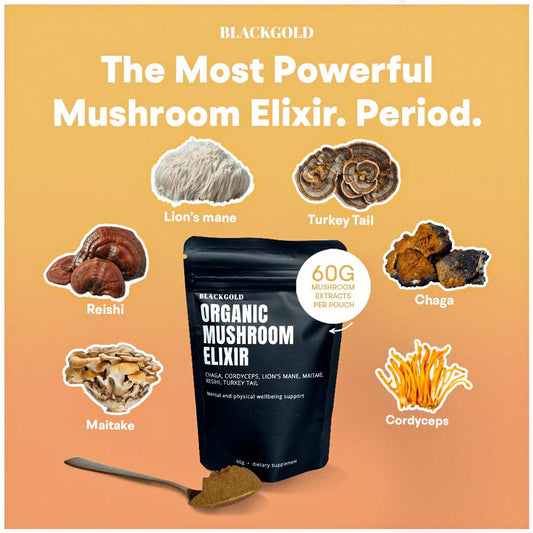 Organic Mushroom Elixir Pouch (60g)