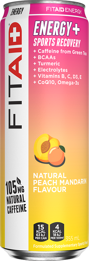 Fitaid (Peach Mandarin) Energy+ Sport Recovery
