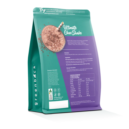 Plant-Based Chocolate Protein Powder 330g