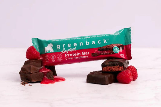 Plant-Based Layered Choc Raspberry Protein Bar 50g x 12pk