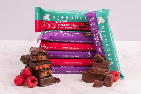 Plant-Based Layered Protein Bar Mixed Tray 50g x 12pk
