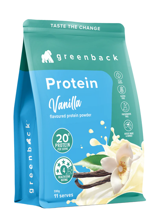 Plant-Based Vanilla Protein Powder 330g