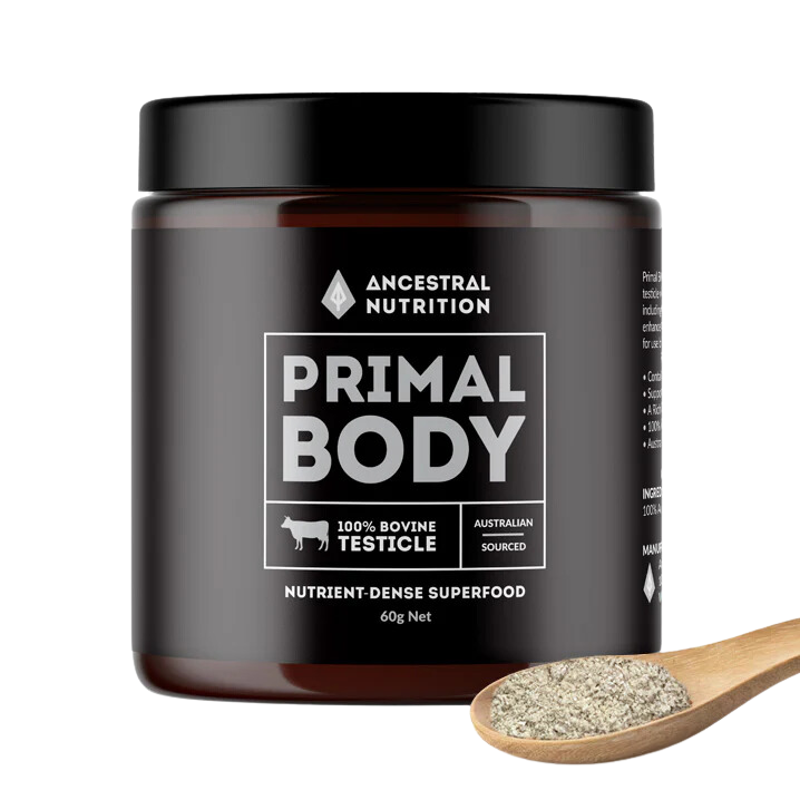 Primal Body - Grass Fed Bovine Testicle Powder