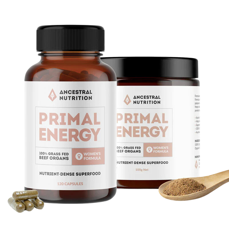 Primal Energy Women - Grass Fed Beef Organ Superfood