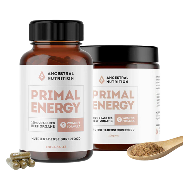 Primal Energy Women - Grass Fed Beef Organ Superfood