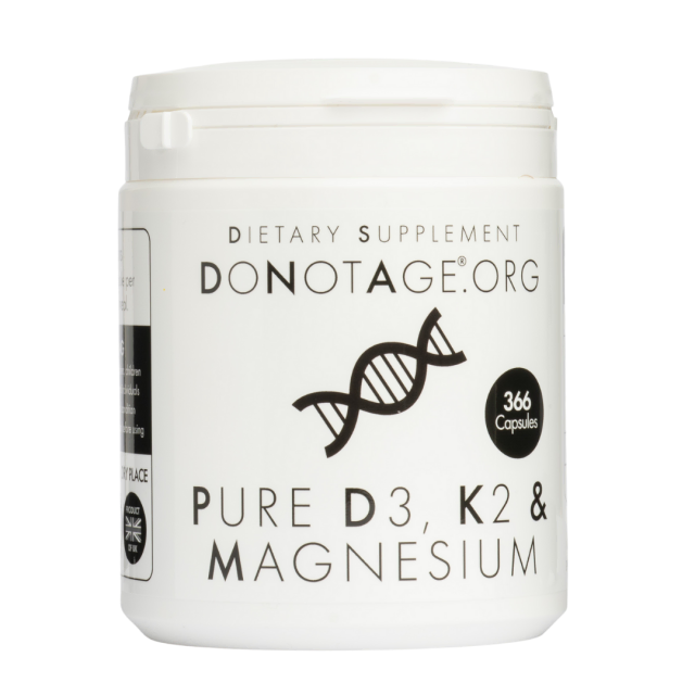 Pure Vitamin D3, K2 & Magnesium