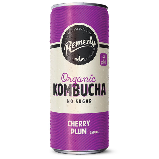 Remedy Kombucha Cherry Plum