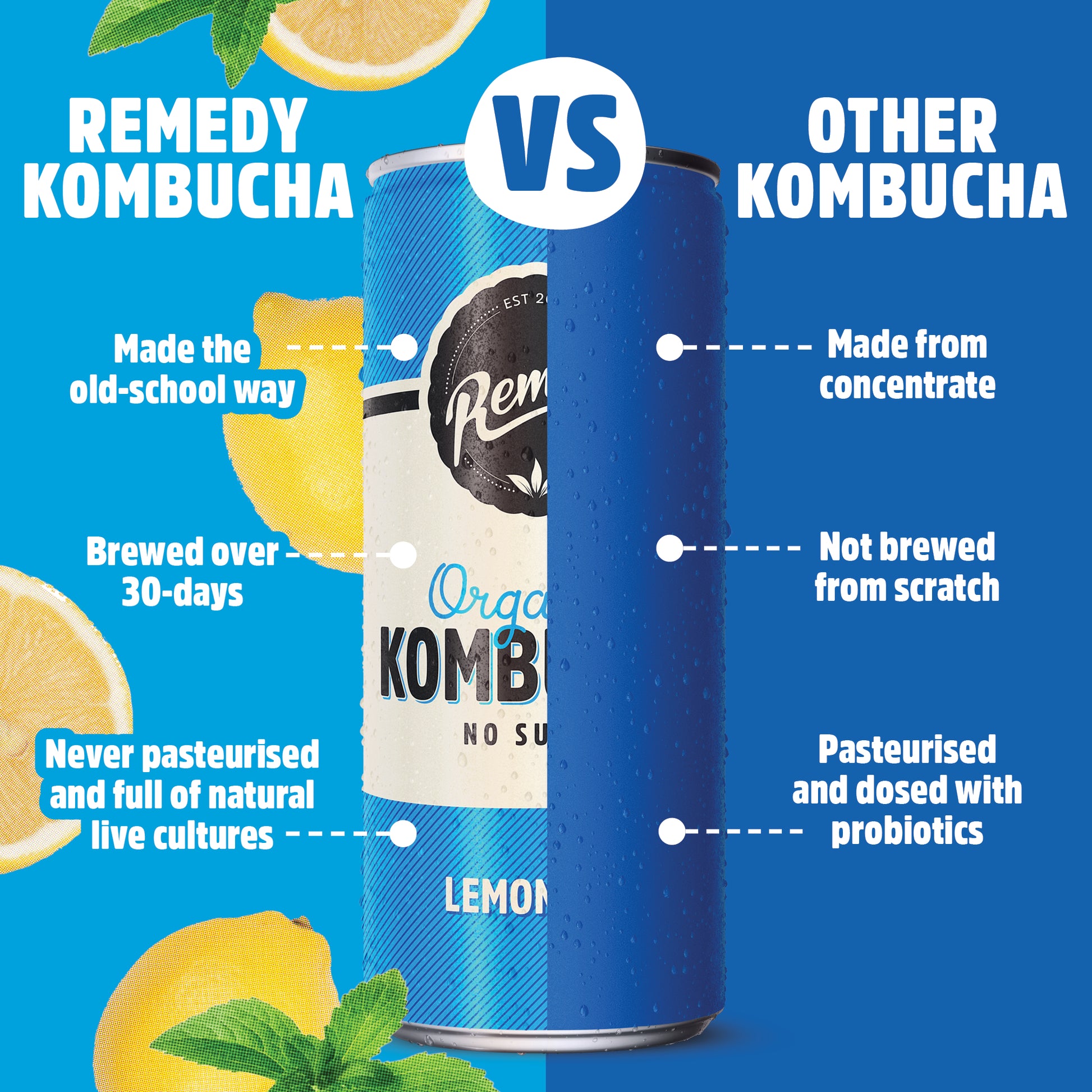 Remedy Kombucha Lemonade
