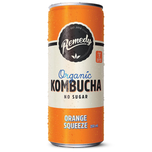Remedy Kombucha Orange Squeeze