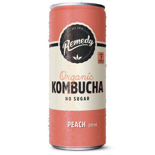 Remedy Kombucha Peach