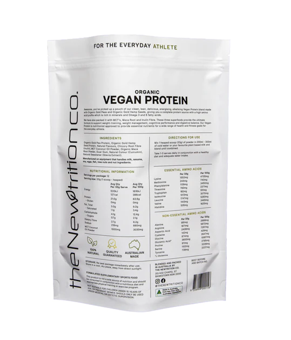 Premium Organic Vegan Protein Powder