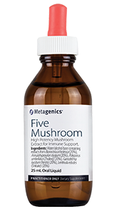 Metagenics Five Mushroom Extract 25 mL liquid