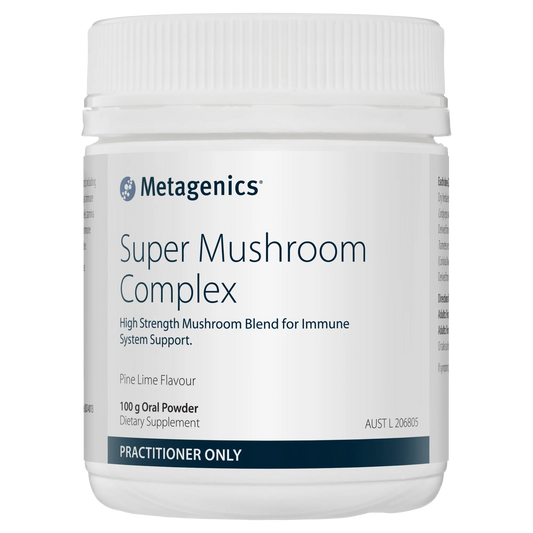 Metagenics Super Mushroom Complex Pine Lime flavour