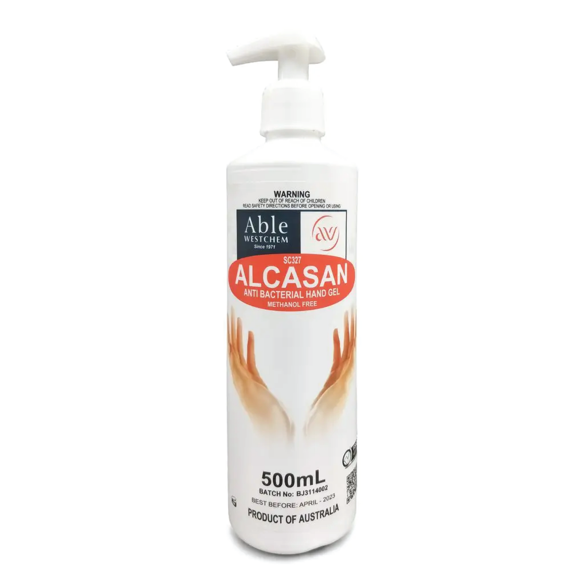 Alcasan Hand Sanitiser 500ml