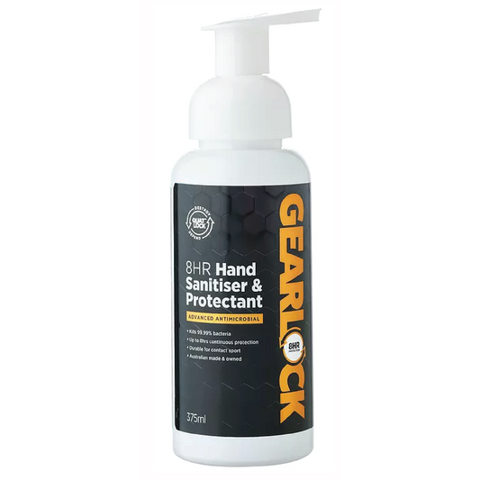 Gearlock 8 Hour Hand Sanitiser & Protectant